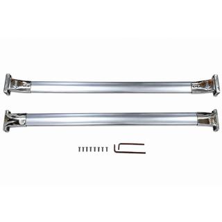 Barras transversales de techo para raíles integrados OEM (2 uds) Lexus LX570/450d 2008-2022 foto 3