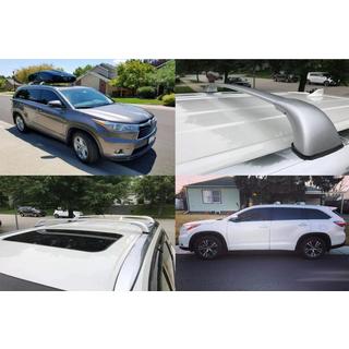 Barras transversales de techo para raíles integrados OEM (2 uds) Toyota Highlander 2013-2019 foto 2
