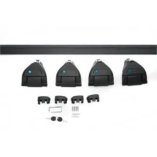 Barras transversales de techo OEM para techo liso (2 uds) foto 3