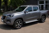 Ford Ranger 2011–2022 Barras longitudinales de techo grises OEM (Aluminio) foto 1