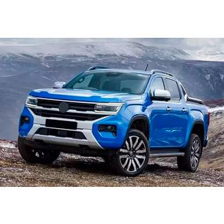 Barras de techo tipo rail OEM grises (plástico ABS, instalación con adhesivo) Volkswagen Amarok 2022- foto 3
