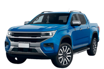 Ford Ranger 2022- Barras de techo tipo rail OEM grises (plástico ABS, instalación con adhesivo) foto 7