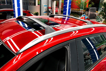 Mazda CX-3 2015- Barras longitudinales de techo integradas OEM (2 uds) foto 7