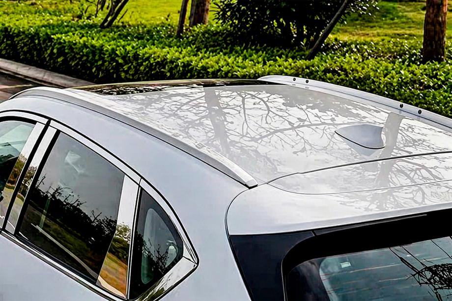 Mazda CX-5 2017–2025 Barras longitudinales de techo integradas OEM (2 uds) Image