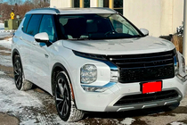 Mitsubishi Outlander 2021- Barras longitudinales de techo integradas OEM (2 uds) foto 6