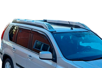 Nissan X-trail T31 2007-2014 Barras longitudinales de techo HARMS (2 uds.) foto 1