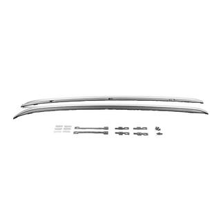 Barras longitudinales de techo integradas grises OEM (aluminio, montaje atornillado) Nissan Qashqai 2021- foto 2