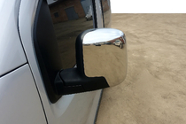 Citroen Nemo 2007-2017 Cubiertas de Espejos Superiores (2 uds, Acero Inoxidable) foto 1