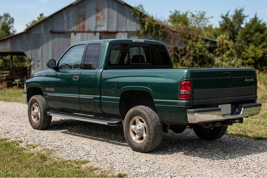 Dodge RAM (BR/BE) 1994–2002 Estribos laterales Maya V1 (2 uds., aluminio) Foto 1