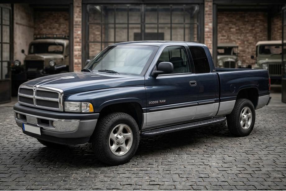Dodge RAM (BR/BE) 1994–2002 Estribos laterales Bosphorus Black (2 uds., Aluminio) Image