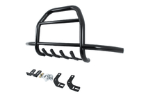 Suzuki Jimny 1998-2018 Defensa delantera QT007-Exclusive Black (sin logotipo, acero inoxidable) foto 3