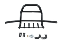 Suzuki Jimny 1998-2018 Defensa delantera QT007-Exclusive Black (sin logotipo, acero inoxidable) foto 5