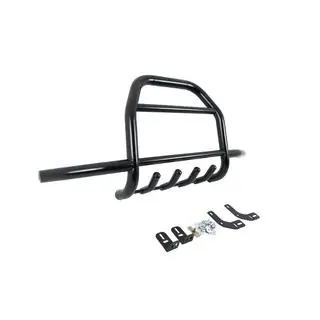 Defensa delantera QT007-Exclusive Black (sin logotipo, acero inoxidable) foto 4
