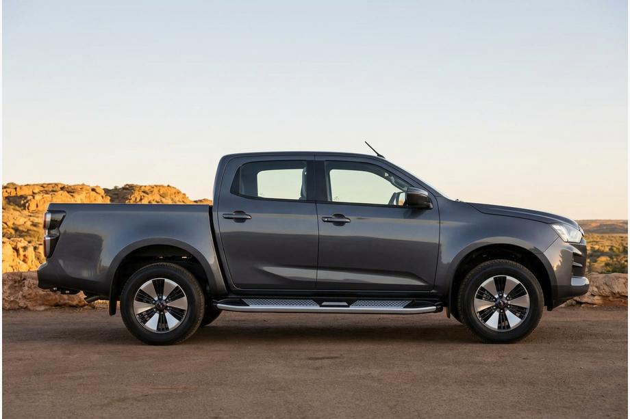 Isuzu D-Max 2019- Estribos Laterales Mevsim Grey (2 uds., Aluminio) Foto 1
