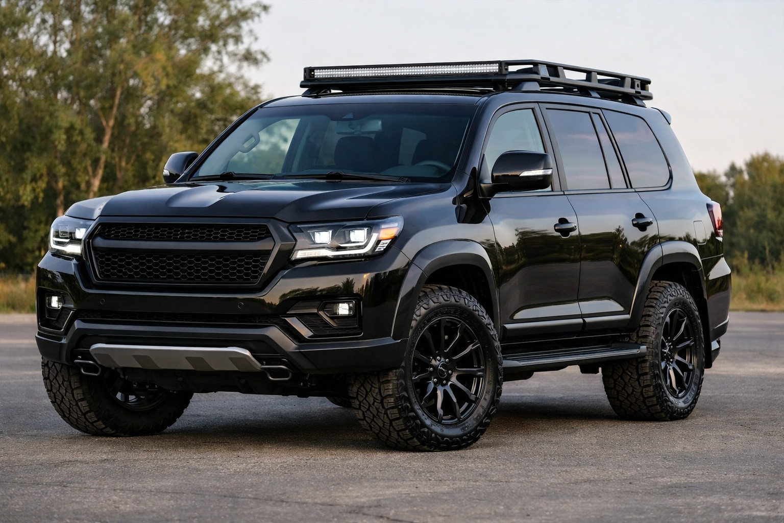 Plan de mejoras para Toyota Land Cruiser 200 con un look más moderno