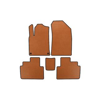 Alfombrillas EVA (SW, Naranja) Peugeot 407 2004-2011