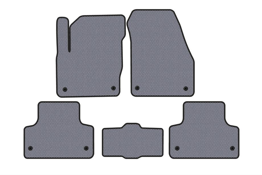 Range Rover Evoque 2012-2018 Alfombrillas de Goma Carsuit (Gris) Image