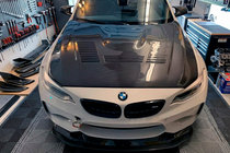 BMW 2 Series F22/F23 2014-2021 Capó V4 (Carbono) foto 1