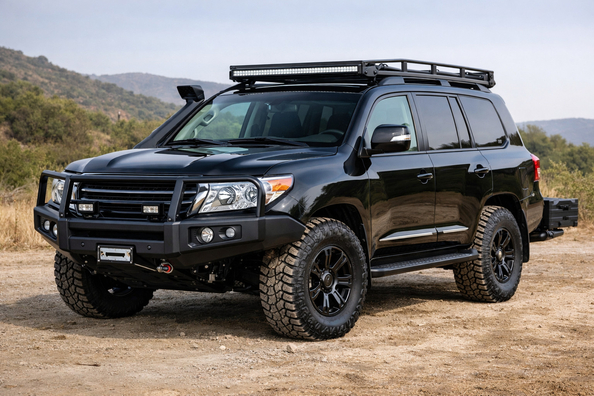 Upgrade económico del Toyota Land Cruiser 200: qué hacer primero