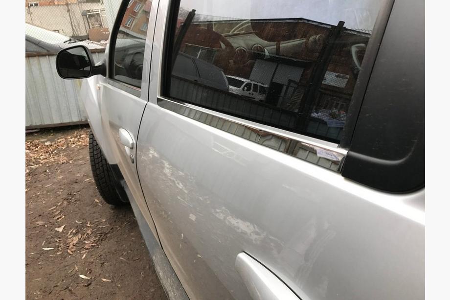Nissan Terrano 2014- Molduras de Ventana (4 uds, Acero Inoxidable) Image