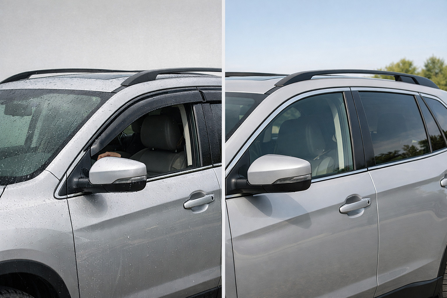 Cuándo los deflectores de ventana son útiles y cuándo sobran
