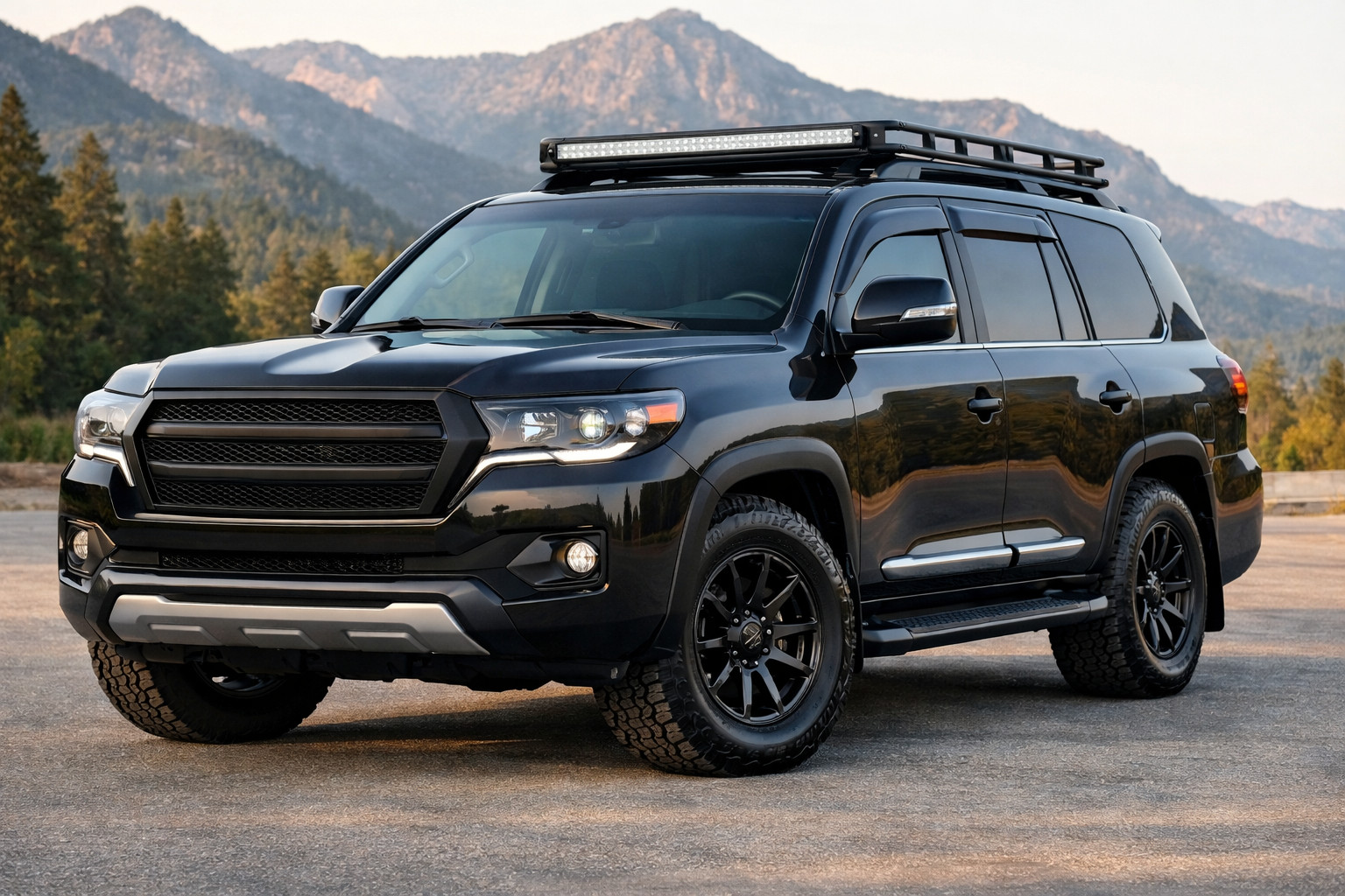 Cómo renovar el Toyota Land Cruiser 200 sin un restyling completo