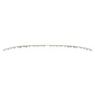 Inserto cromado para parachoques trasero (central, para R 2021-2023) Volkswagen Tiguan 2016-2023 foto 2