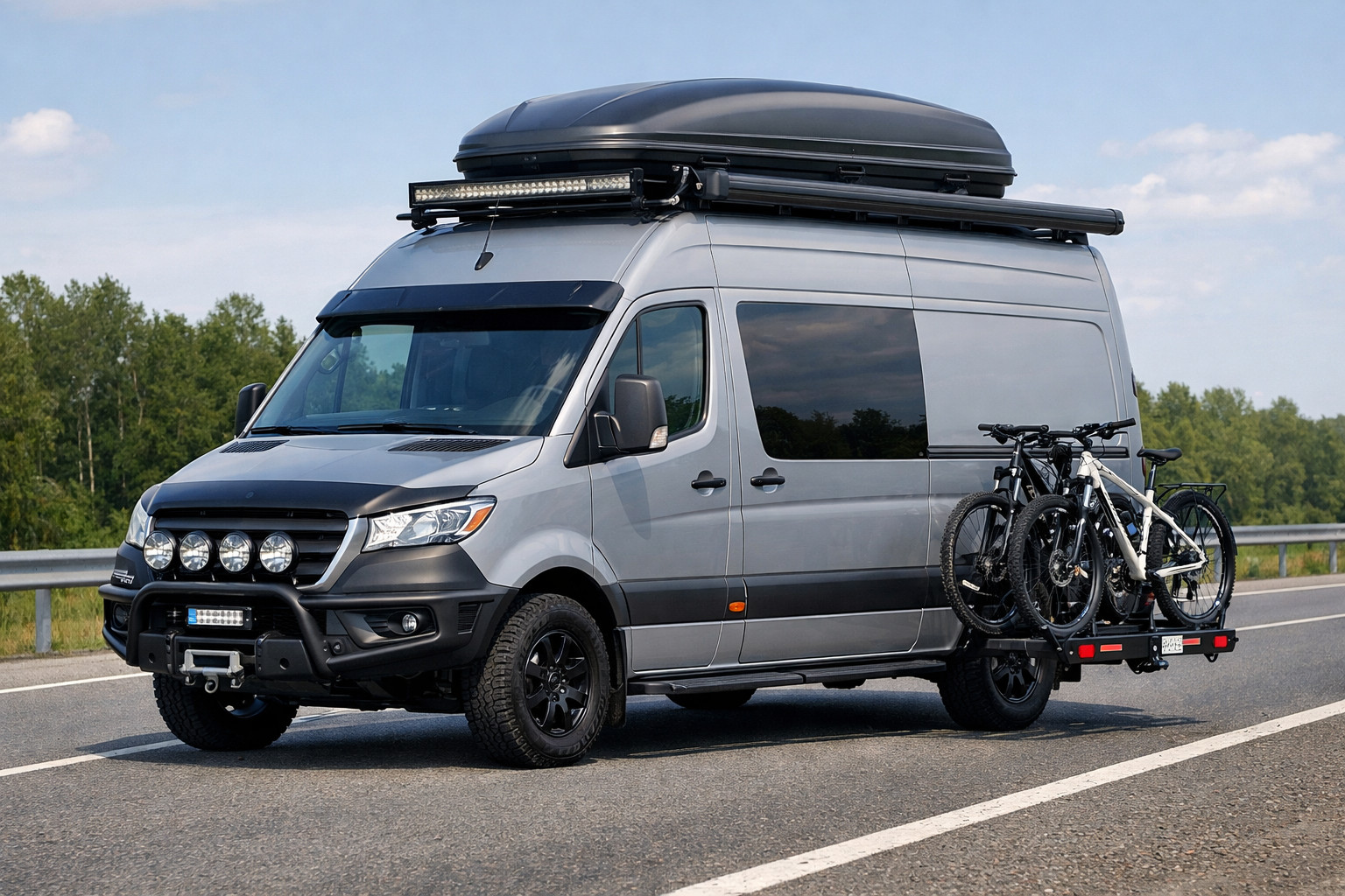 Qué montar en un Mercedes Sprinter W907/W910 para viajar por autopista