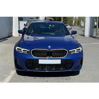 Riñones 1-Bar LED (2022+, Negro brillo) BMW 3 Series G20/G21 2018- foto 1