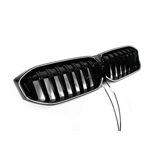Riñones 1-Bar LED (2022+, Negro brillo) BMW 3 Series G20/G21 2018- foto 4