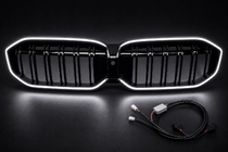 BMW 3 Series G20/G21 2018- Riñones LED M-Look (2022+, negro brillo) foto 5