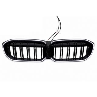 Riñones LED M-Look (2022+, negro brillo) BMW 3 Series G20/G21 2018- foto 2