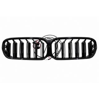 Riñones M-Look V1 LED (2021-2023, negro brillo) BMW Serie 5 G30/G31 2017–2023 foto 3