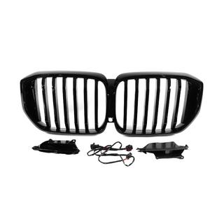 Parrillas tipo riñón 1 Bar LED (2019-2022, negro brillo) BMW X5 G05 2019–2026 foto 1