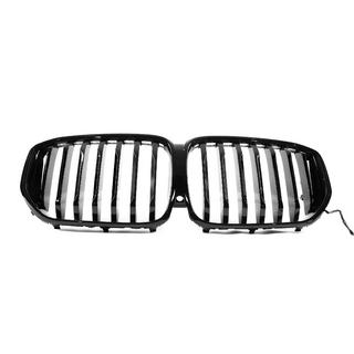 Riñones de parrilla 1 Bar LED (2023+, negro brillo) BMW X5 G05 2019–2026 foto 1