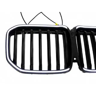 Parrillas tipo riñón 1 Bar LED (2019-2022, negro brillo) foto 4