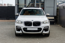 BMW X4 G02 2018- Riñones de parrilla 1 Bar LED (2018-2021, negro brillo) foto 1