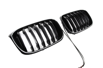 BMW X4 G02 2018- Riñones de parrilla 1 Bar LED (2018-2021, negro brillo) foto 4