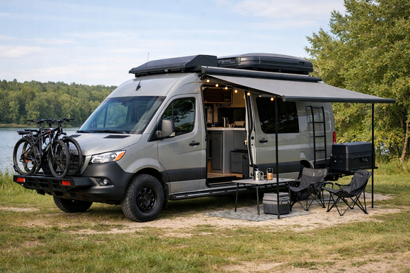 Mejora del Mercedes Sprinter W907/W910 para camping familiar sin excesos