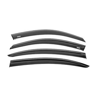 Deflectores de viento de ventanilla con moldura negra Niken Luxury (4 uds) BMW 3 Series F30/F31 2012-2019 foto 1