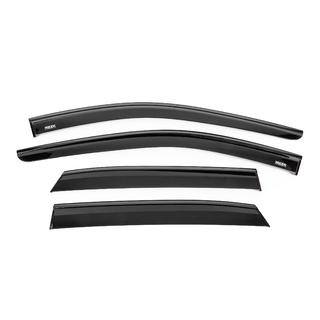 Deflectores de viento de ventanilla con moldura negra Niken Luxury (4 uds) Nissan Qashqai 2021- foto 1