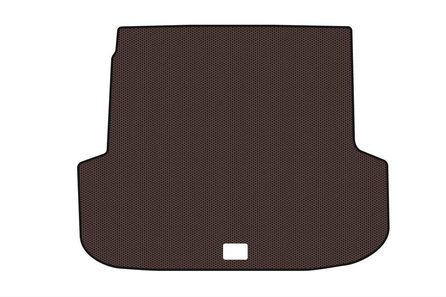Subaru Outback 2005-2009 Alfombrilla de goma para maletero Carsuit (Marrón) Foto 1