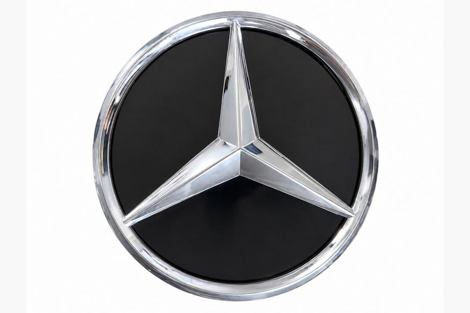 Mercedes GL class X164 2006-2012 Emblema delantero con carcasa brillante (18,4 cm) Image