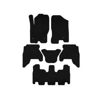Alfombrillas textiles Deluxe V1 (3 filas, Negro, 2010-2014) Nissan Pathfinder R51 2005-2014 foto 1
