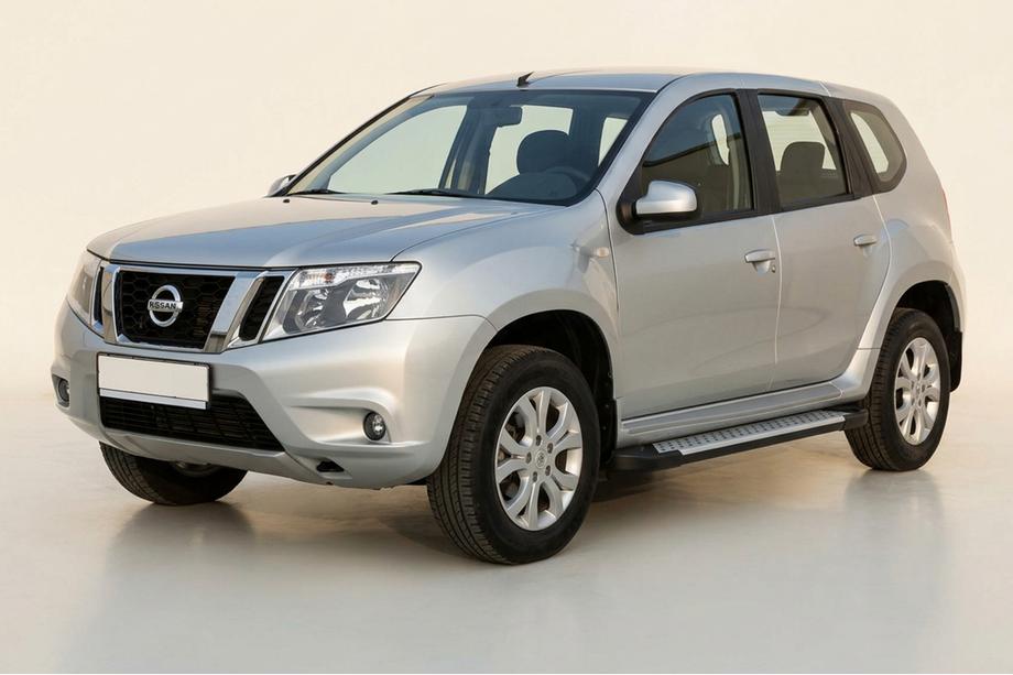 Nissan Terrano 2014- Estribos laterales Allmond Grey (2 uds., aluminio) Foto 1