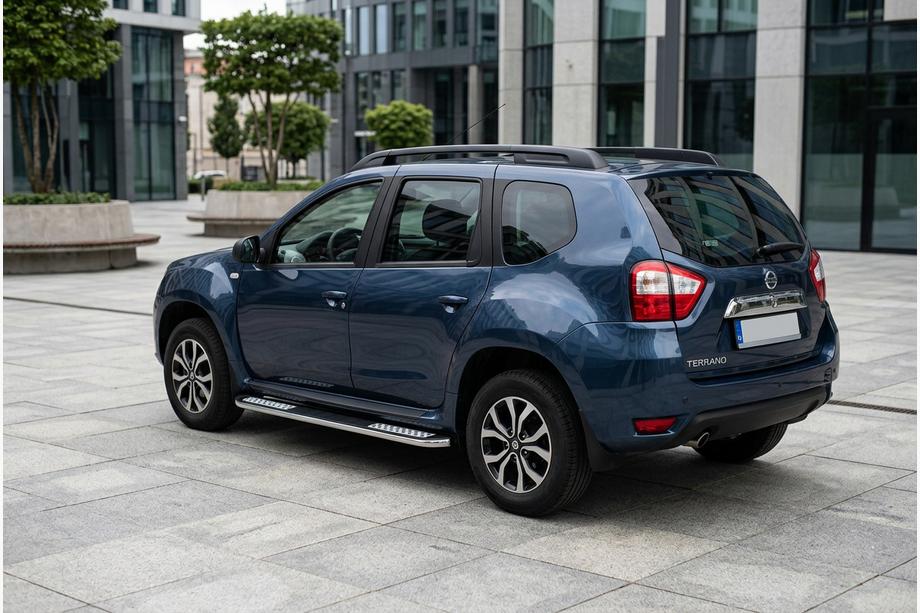 Nissan Terrano 2014- Estribos laterales Tayga V2 (2 uds, Aluminio) Foto 1