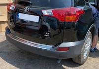 Toyota Rav 4 2013-2018 Moldura de maletero OmsaLine acero inoxidable (2013-2016) foto 1