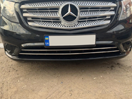 Mercedes Vito/V-class W447 2014- Embellecedores para rejilla de parachoques (2 uds, acero inoxidable) foto 6