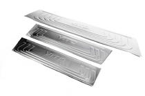 Mercedes Vito/V-class W447 2014- Placas de umbral interiores OmsaLine (3 uds, acero inoxidable) foto 2
