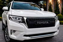 Toyota Land Cruiser Prado 150 2009-2023 Parrilla del radiador 2017↗ (OffRoad) foto 1